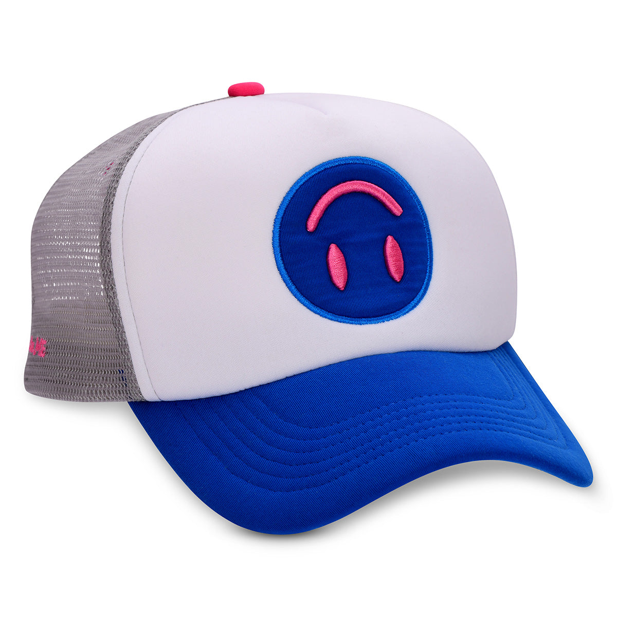 Gorra Trucker Carita Feliz Azul