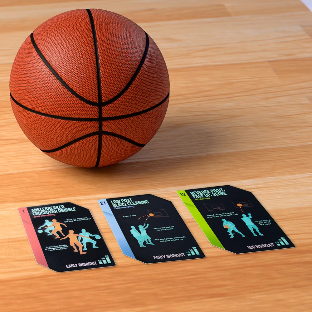 Hot Shots Basketball Drill Cards