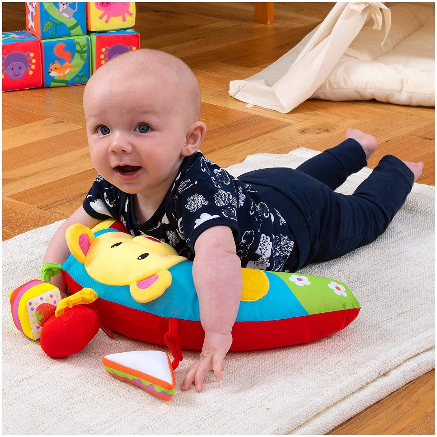 Tummy Time Ted - Almohada para Tummy Time - Disp aprox 30 Oct 2024