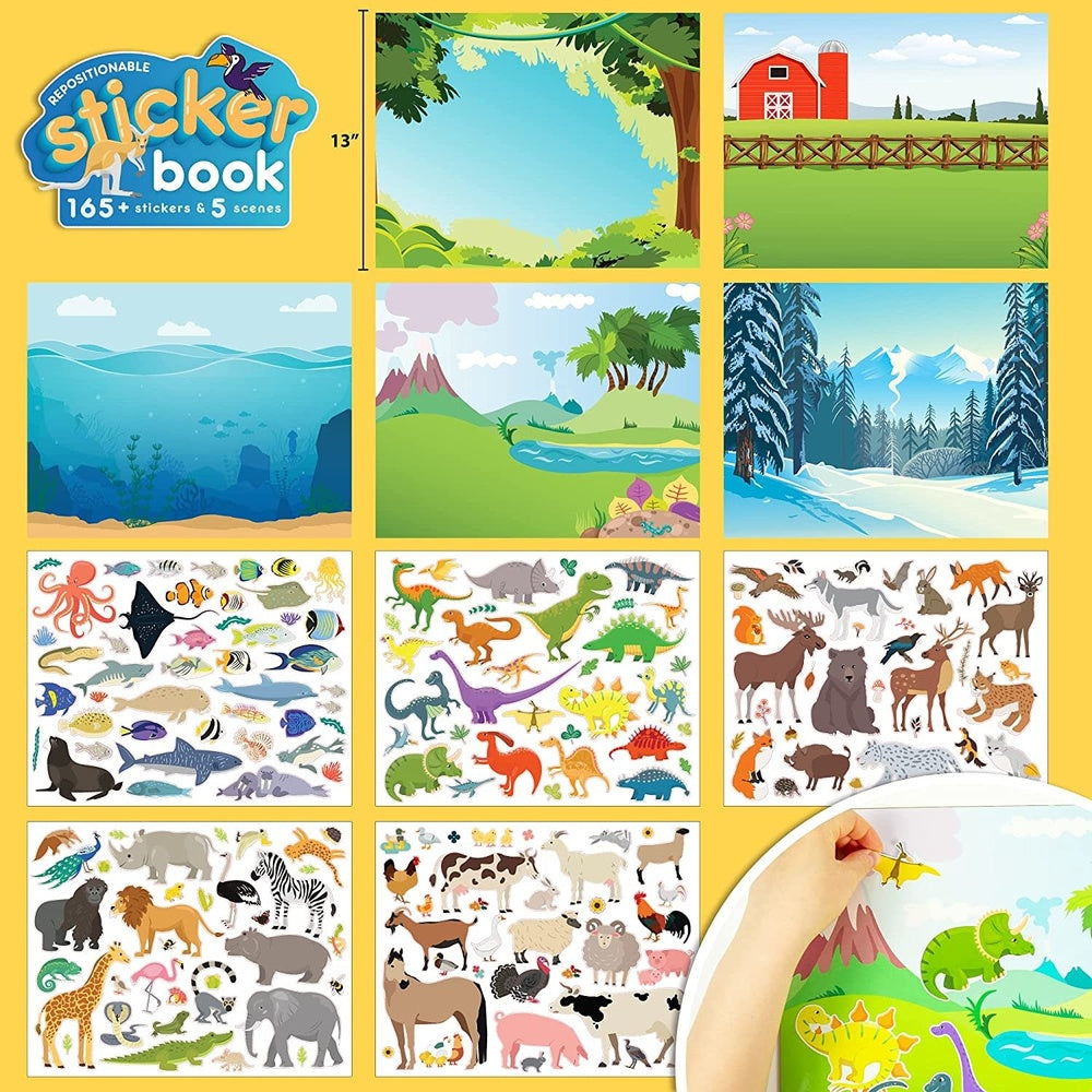 Libro de Stickers de Animales
