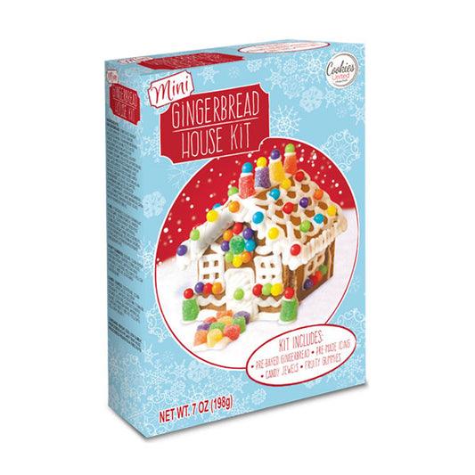 Set de Casita de Jengibre Mini - Holiday Mini Gingerbread House Kit