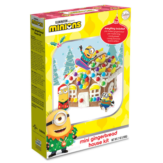 Set de Casita de Jengibre Mini Minions - Minions Mini Gingerbread House Kit