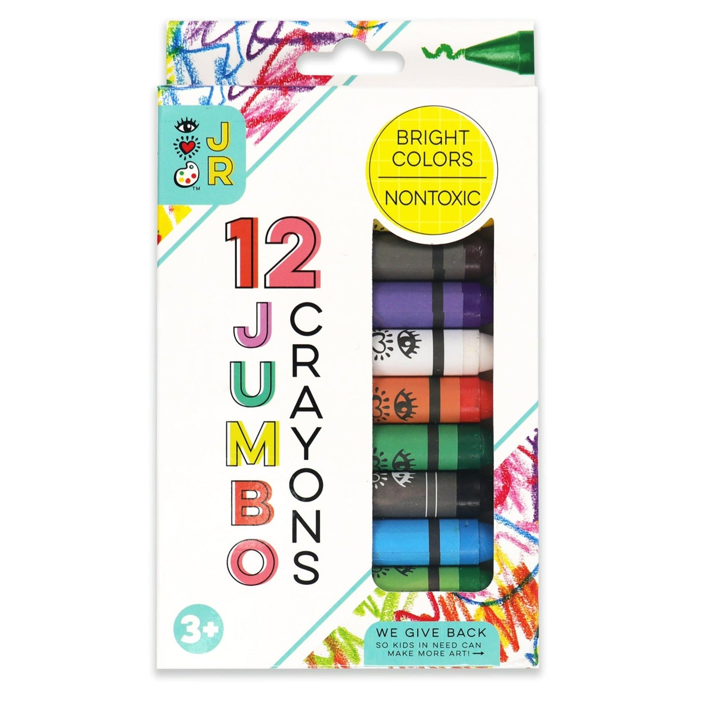 Paquete de 12 Crayones Jumbo