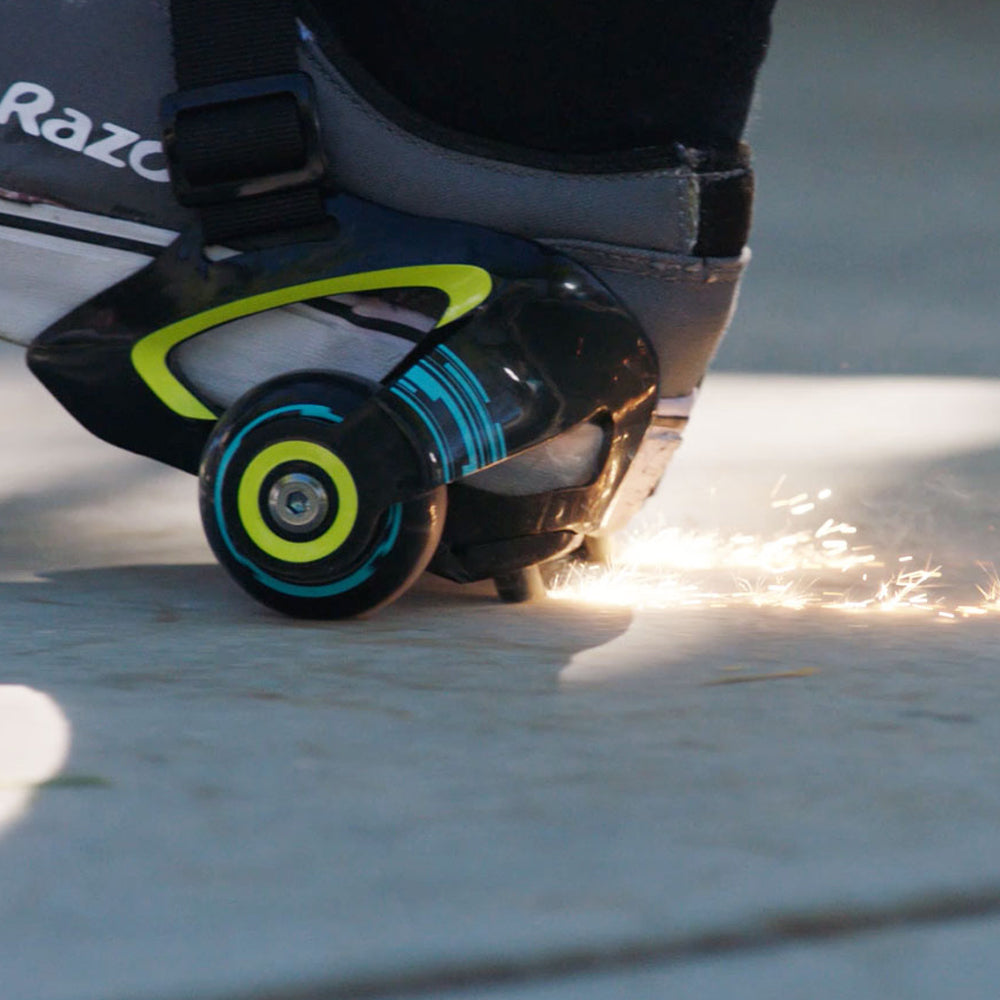 Jett DLX Heel Wheels Verdes Miniatura