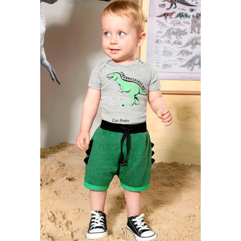 Conjunto Dinosaurio pantalon Verde