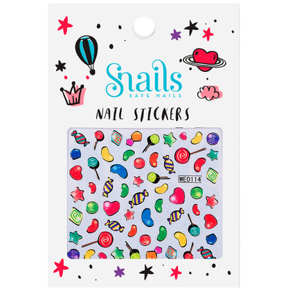 Stickers de Uñas - Snails