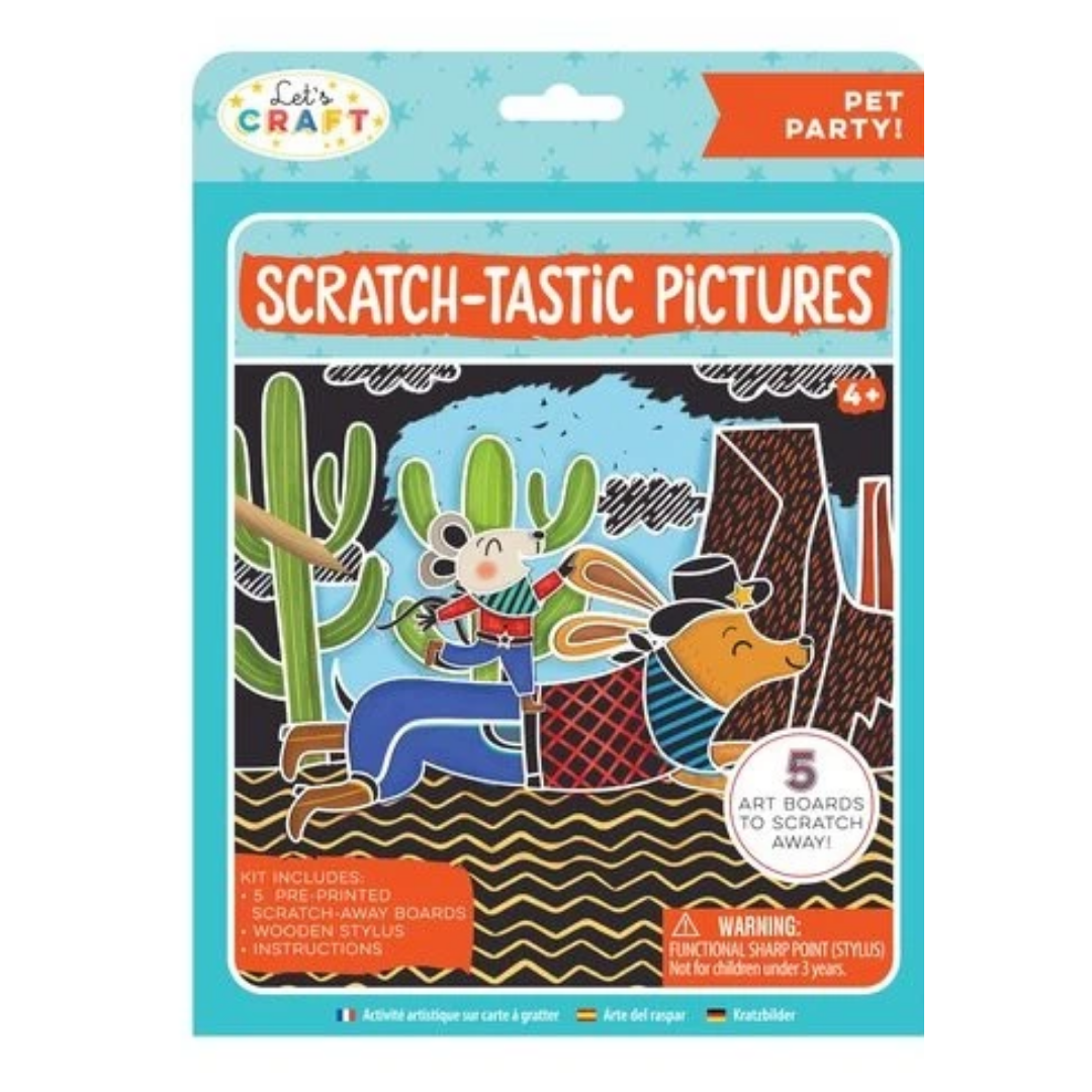 Set de Scratch Pictures - Pinta y Descubre!