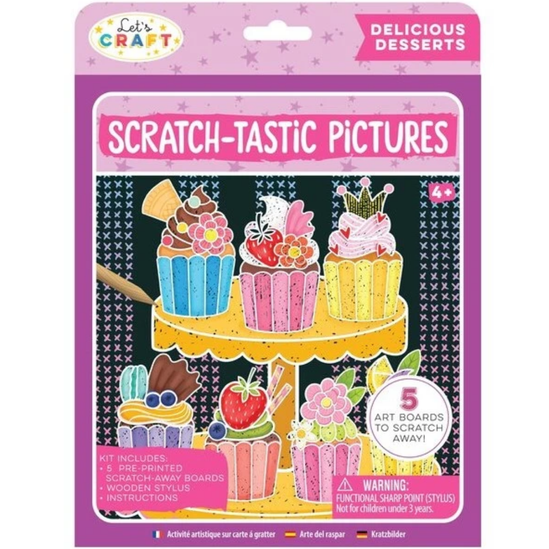 Set de Scratch Pictures - Pinta y Descubre!