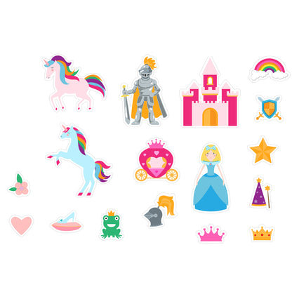 Stickers para la Hora del Baño -  Mundo de Unicornios y Fantasía