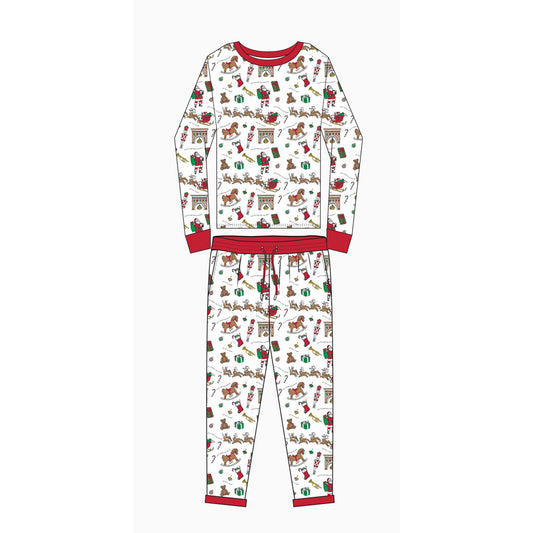 Pijama la Noche Antes de Navidad Niños
