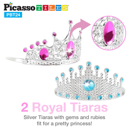 Set de 24 Piezas de Vestirse y Disfrazarse de Princesa