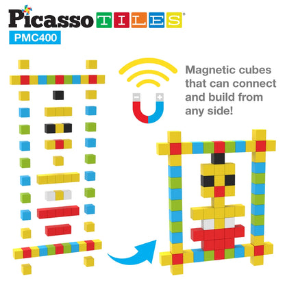 Cubitos Magnéticos - 400 Piezas chicas