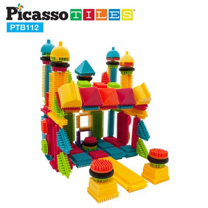 Bristle Blocks - Set de 112 Piezas Colores Básicos