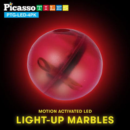 Marble Run Magnético - Set de 4 Bolas LED