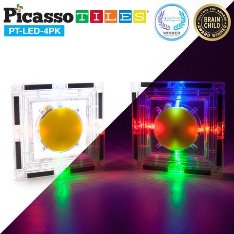 Extras Bloques Magnéticos - Set de 4 Piezas LED