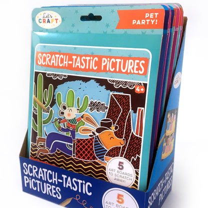 Set de Scratch Pictures - Pinta y Descubre!