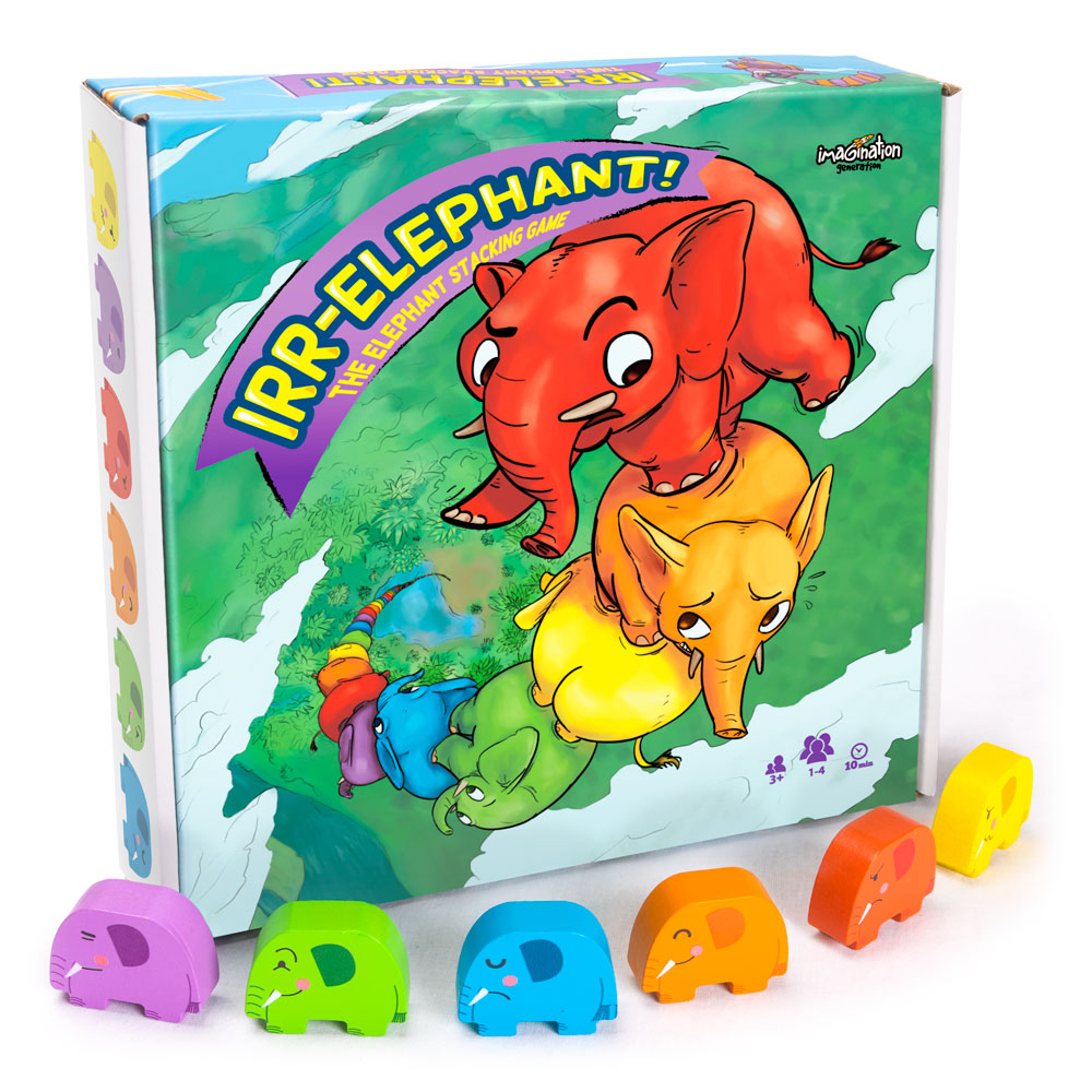 Irr-elefante!! El juego de Apilar Elefantes - Miniatura
