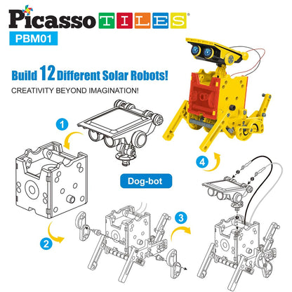 Ciencia y Construcción - Robot Solar 12 en 1