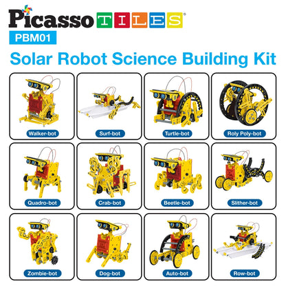 Ciencia y Construcción - Robot Solar 12 en 1