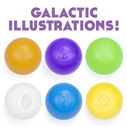 Pack de 100 Bolas Jumbo - Colores del Espacio