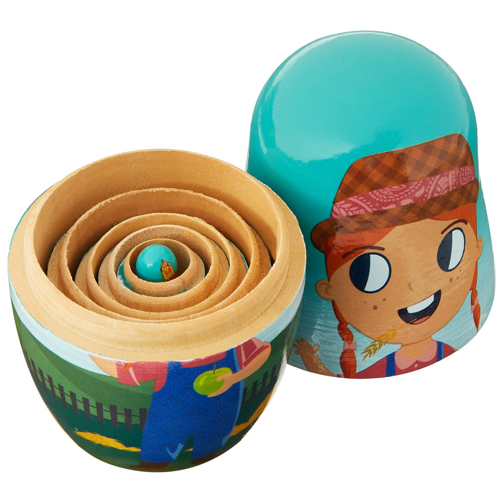 Muñecos de la Granja para Encajar (Nesting Dolls)